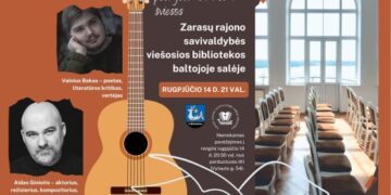 Nakties skaitymai: kai poezija susitinka su muzika
