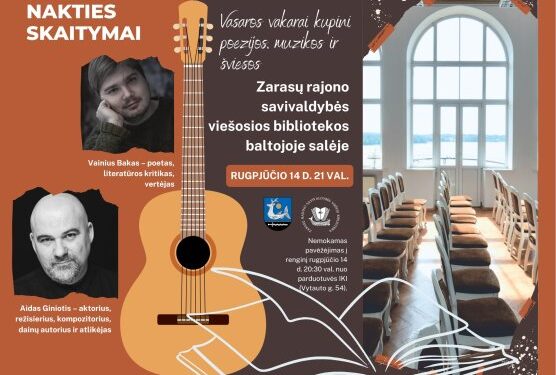 Zarasų raj.sav.nuotr.