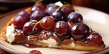 Šviežias vynuogių derlius: norintiems pasimėgauti jų skoniu siūlo pasigaminti gaivų desertą