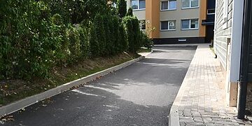 S. Dariaus ir S. Girėno gatvėje sutvarkytas dar vienas daugiabučių namų kiemas