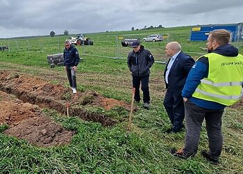 Prie Baisogalos prasidėjo darbai „Rheinmetall“ gamyklos statybai