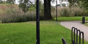 Suniokoti apšvietimo žibintai Biržuose