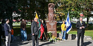 Panevėžyje paminėta Žydų genocido aukų atminimo diena