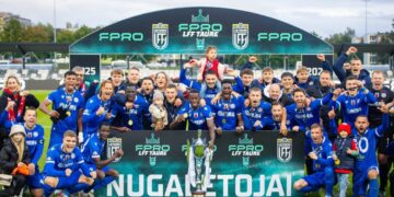 Futbolo klubas „Panevėžys“ iškovojo LFF taurę ir pateko į UEFA Konferencijų lygą