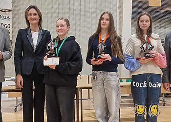 Šachmatininkai tarptautiniame turnyre užėmė prizines vietas