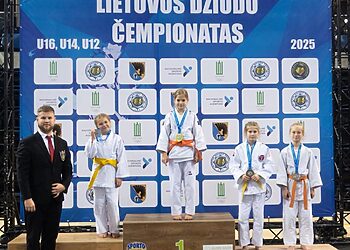 Panevėžio sporto centro dziudistai – šalies čempionato prizininkai