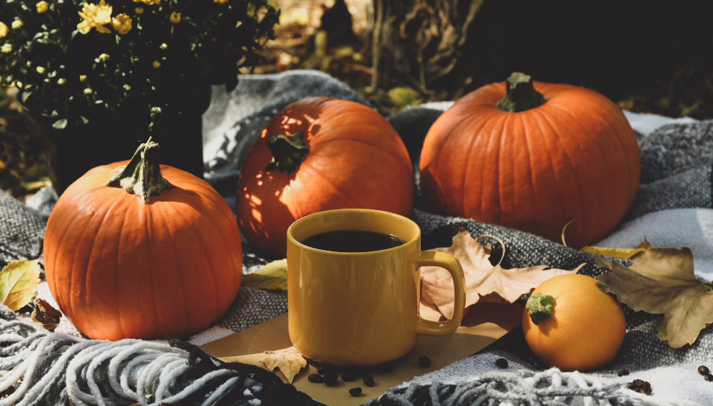 Moliūgai ir kava / Freepik nuotr.