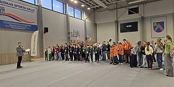 Pakruojo savivaldybės mokiniai iškovojo prizines vietas tarptautinėse robotikos varžybose Bauskėje