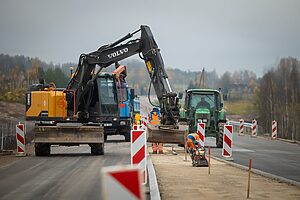 Magistralės Vilnius-Utena (A14) rekonstravimas įgauna pagreitį - vairuotojai netrukus išvys pilnai atnaujintus kilometrus