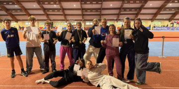 Jaunieji lengvaatlečiai džiugina puikiais rezultatais Panevėžio vaikų taurės lengvosios atletikos varžybose