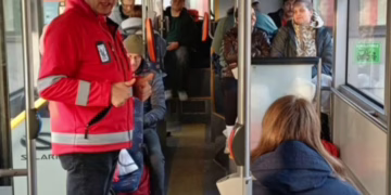 Kėdainiuose buvo treniruojami gyventojų evakuacijos organizavimo įgūdžiai