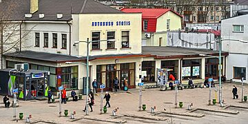 Atnaujinama senoji Panevėžio autobusų stotis