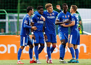 „Panevėžio“ futbolo klubas pirmą kartą šiame sezone nugalėjo Telšių „Džiugo“ futbolininkus