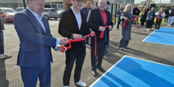 Kėdainių „Atžalyno“ gimnazijos teritorijoje oficialiai atidarytos naujos piklbolo aikštelės!