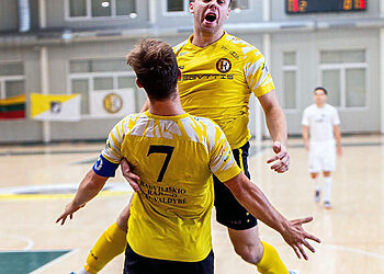 Radviliškyje finišavo Lietuvos salės futbolo aukščiausios lygos pirmasis ratas