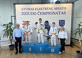 Dziudo sportininkai iškovojo 17 medalių