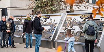 Naujas kūrinys Kauno Vienybės aikštėje