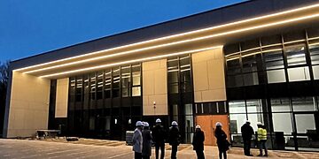 Biržų Vlado Garasto sporto ir sveikatingumo centro statybos darbai