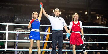 Boksininkė M. Šmakotinaitė – Lietuvos čempionė