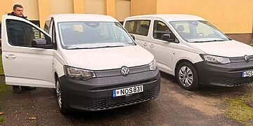 Zarasų rajono seniūnijoms – du nauji padidinto pravažumo automobiliai „Volkswagen Caddy“