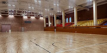 Panevėžyje atnaujinta sporto salė Durpyno gatvėje