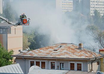 Viena dažniausių gaisro priežasčių – nevalyti kaminai