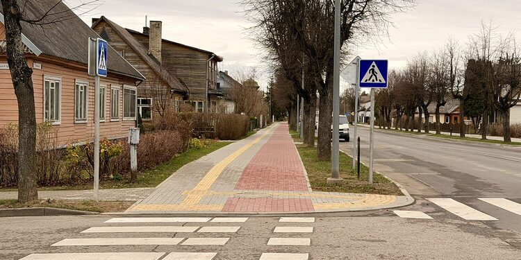 Zarasuose Šiaulių gatvėje – darbų finišas