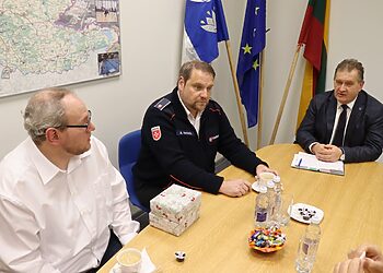 Ignalinoje apsilankė Biureno maltiečiai su dovanomis