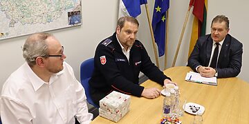 Ignalinoje apsilankė Biureno maltiečiai su dovanomis