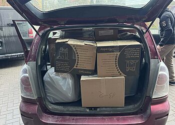 Humanitarinė pagalba kovojančiai Ukrainai iš Molėtų