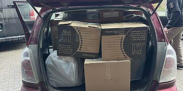 Humanitarinė pagalba kovojančiai Ukrainai iš Molėtų