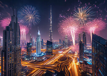 Prabangūs Naujieji metai Dubajuje, jūs galite tai patirti