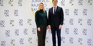 Jonavoje lankėsi JT pabėgėlių agentūros atstovė R. Kuleš