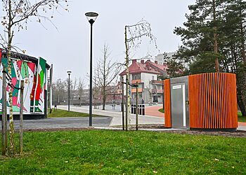 Senvagės prieigose Panevėžyje – modernus viešasis tualetas gyventojų ir miesto svečių patogumui