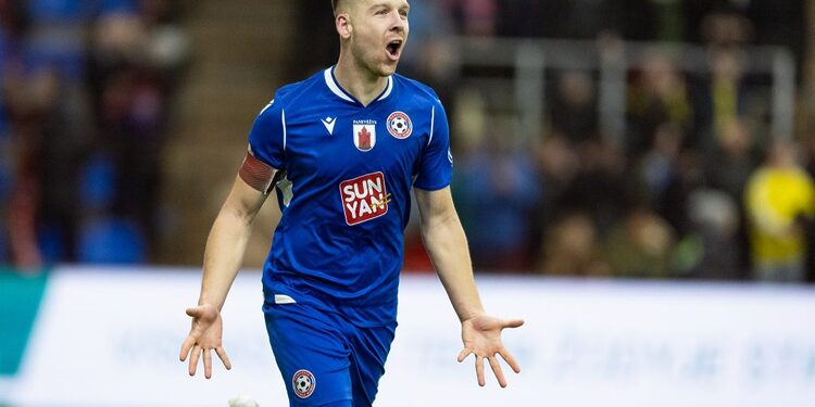 FK „Panevėžys“ atsisveikina su kapitonu. fk-panevezys.lt nuotr.