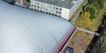 Gruodžio 10 d. Panevėžyje atidaromas naujasis futbolo maniežas