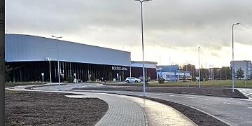 Užbaigti naujo įvažiavimo į Rokiškio areną įrengimo darbai