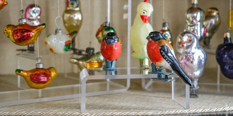 Paroda „Senoviniai Kalėdų eglutės žaisliukai“/Lauros Prascevičiūtės nuotr.