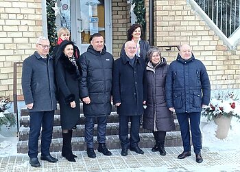 Radviliškio rajone lankėsi Seimo Pirmininkas