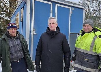 Laikinai išspręsta per gaisrą namus Gabriškio kaime, Rokiškio kaimiškojoje seniūnijoje, praradusio gyventojo problema