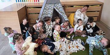 Ir pižama gali tapti ugdymo priemone