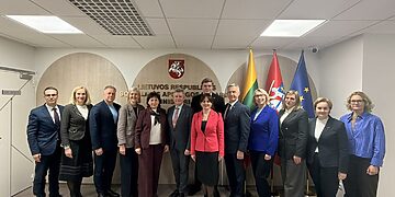 Lietuvos savivaldybių asociacijos vadovai susitiko su socialinių reikalų ir darbo ministre Jūrate Zailskiene