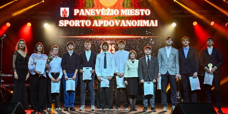 Panevėžio m. sporto apdovanojimai/G. Kartano nuotr.