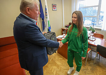 Slidininkė iš Anykščių oficialiai išlydėta į Milano-Kortinos žiemos olimpines žaidynes