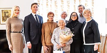 Jonavietė Monika atšventė 100-ąjį jubiliejų