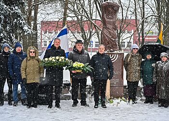 Panevėžyje paminėta Tarptautinė Holokausto aukų atminimo diena