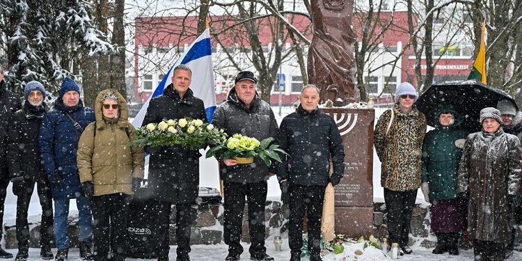 Paminėta Tarptautinė Holokausto aukų atminimo diena/Panevėžio m.sav.nuotr.