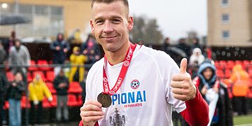 Futbolo klube „Panevėžys“savo naująjį karjeros etapą pradės Linas Klimavičius