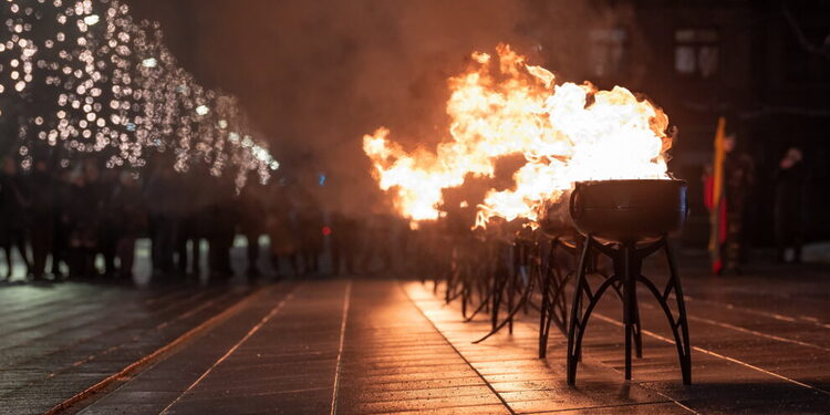 Atminimo laužai/ Kauno m.sav.nuotr.