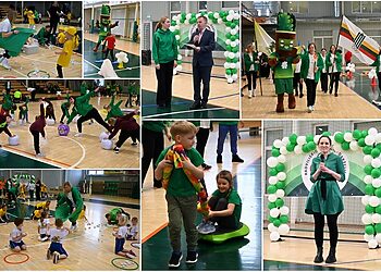 Radviliškio sporto arenoje praūžė jubiliejinis olimpinis festivalis „Mažieji olimpiečiai“